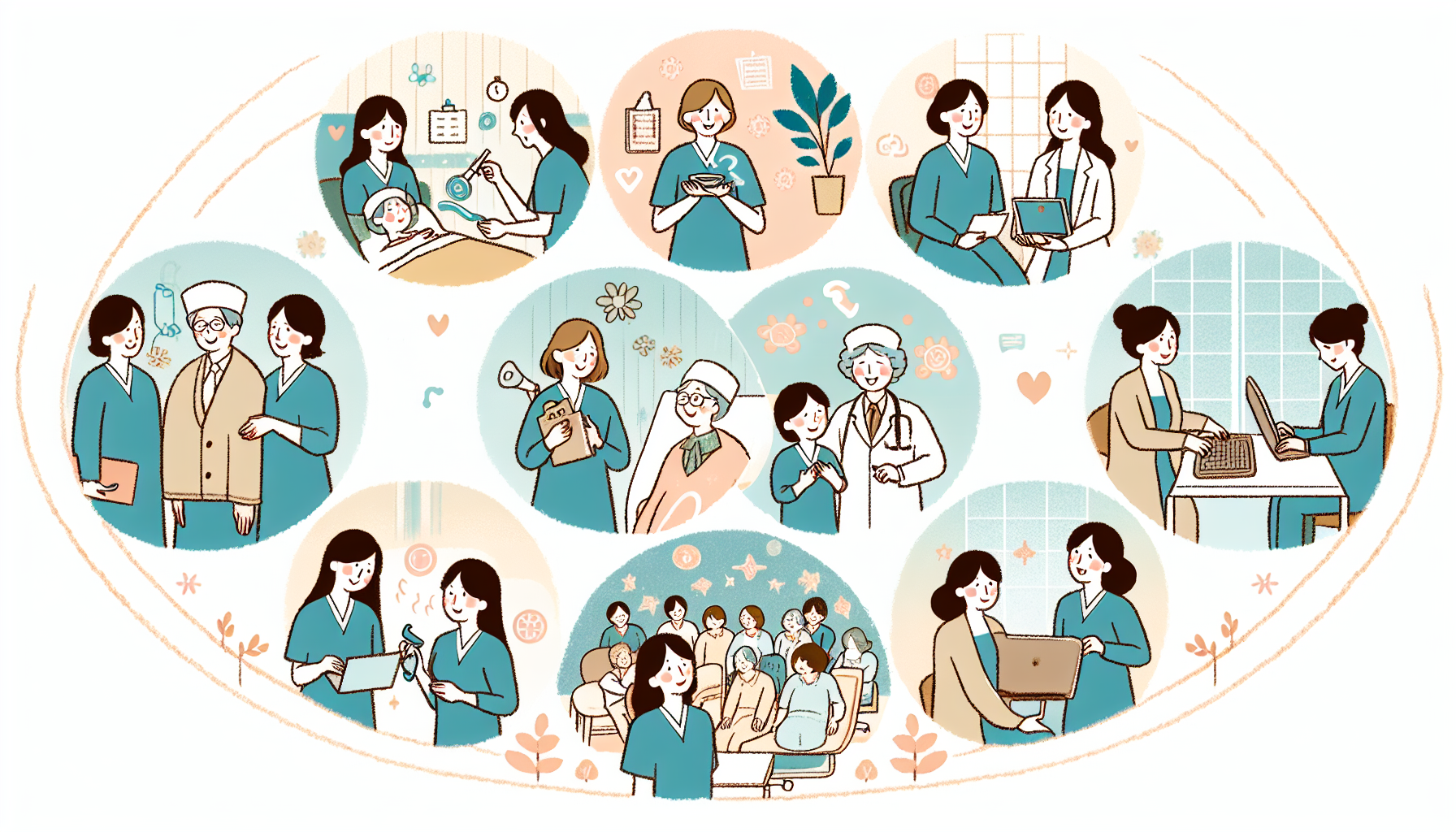 障害介護の離職率を劇的に改善する!スタッフの強みを活かした役割分担で実現するチームワークと職場定着