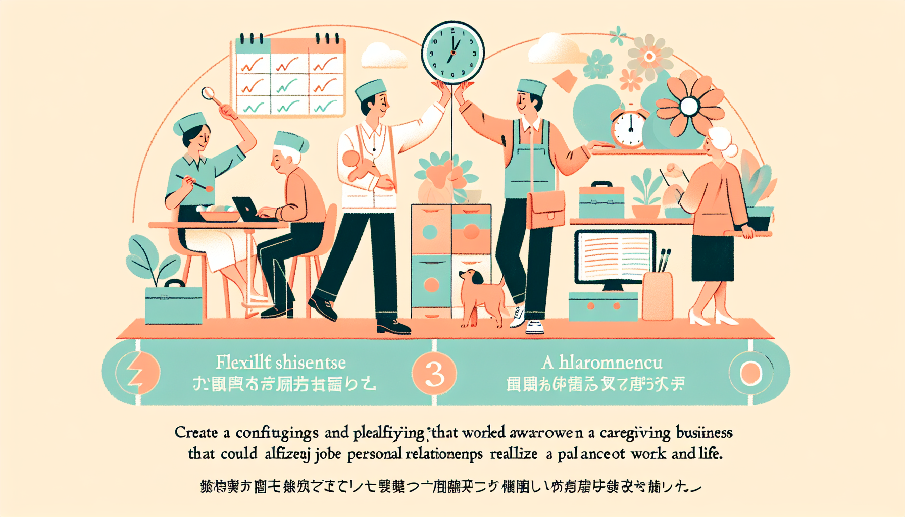 介護職の働き方を変える個人経営事業所の3つの魅力―シフト自由度、多様な業務経験、そして人間関係が実現する仕事と生活の調和